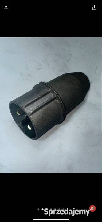 Wtyczka metalowa 32A 500 V płaskie bolce Pozostałe