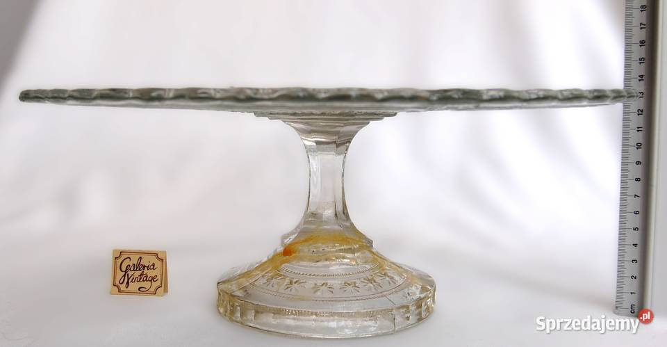 Patera na ciasto tortownica na nodze 355 Lublin