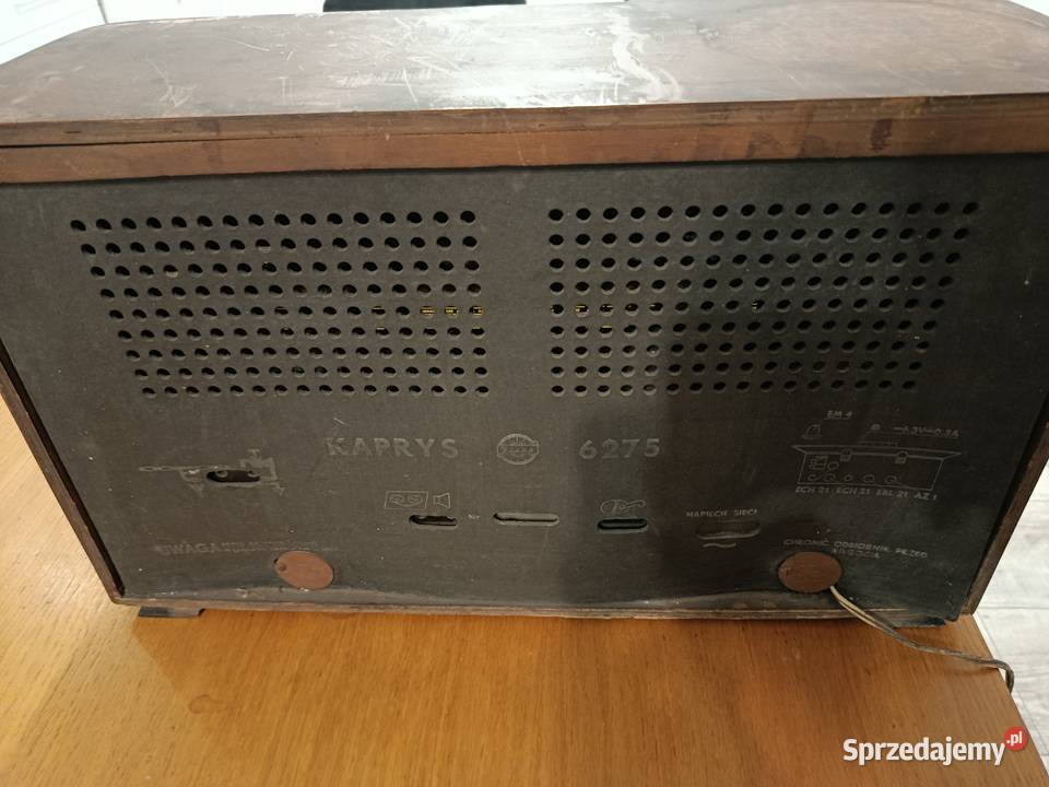 Radio kaprys z lat 60 zabytek Rydułtowy