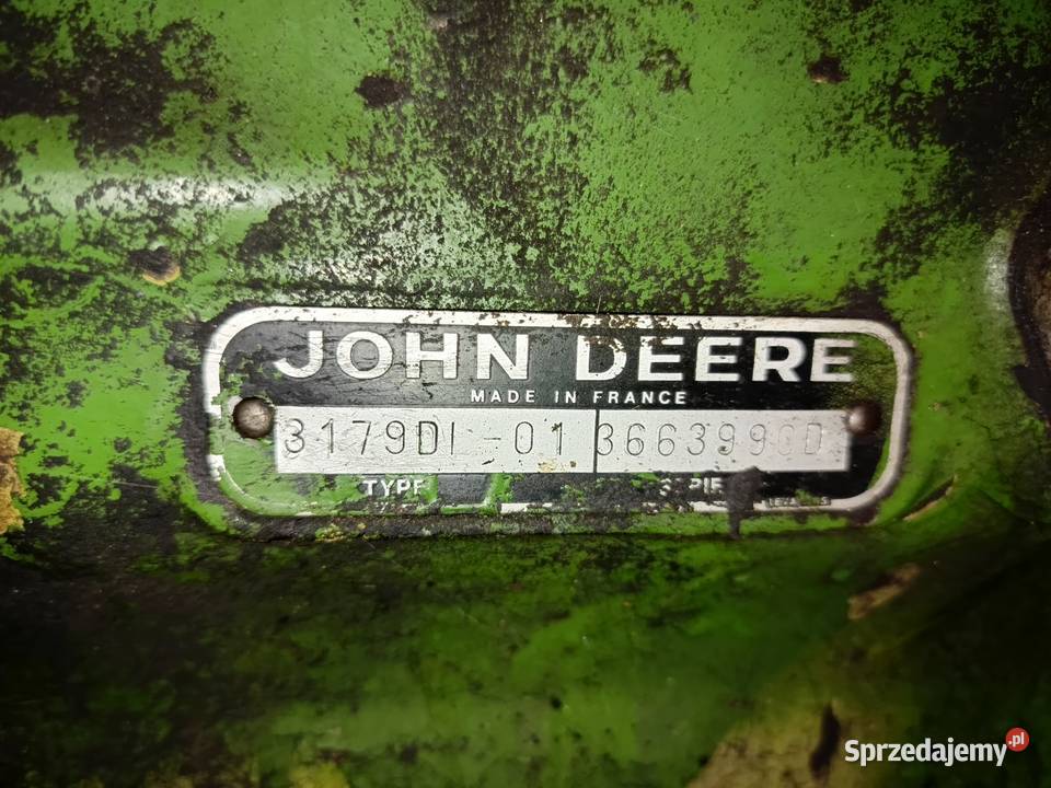 Silnik John Deere 1630 Silnik i osprzęt Koziary