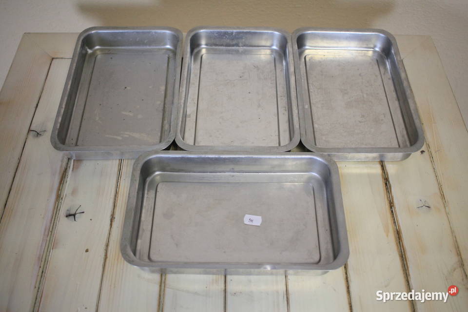 Tacka metalowa głębokie 4 sztuki Pszczyna