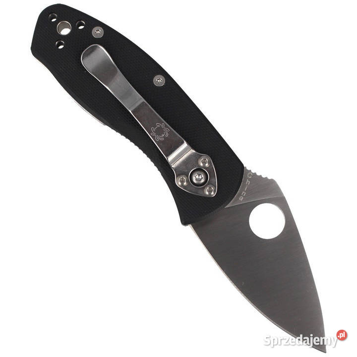 Nóż składany Spyderco Ambitious G10 Black Plain mazowieckie Warszawa sprzedam