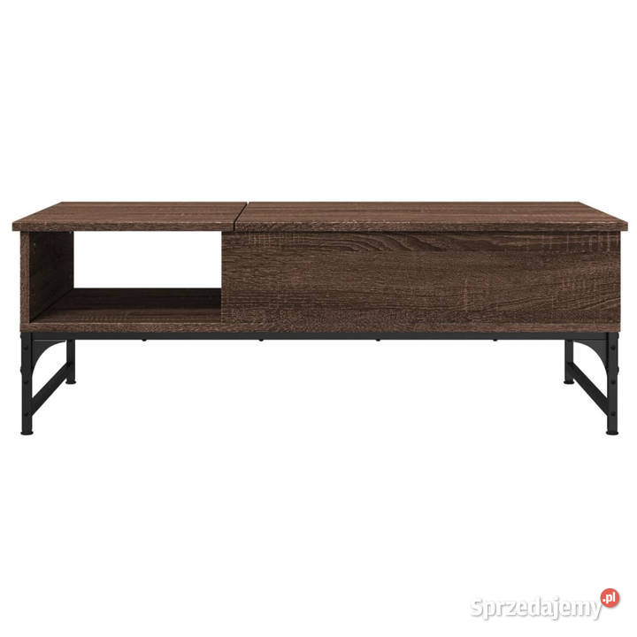 Stolik kawowy brązowy dąb 100x50x35 WM845395 mazowieckie