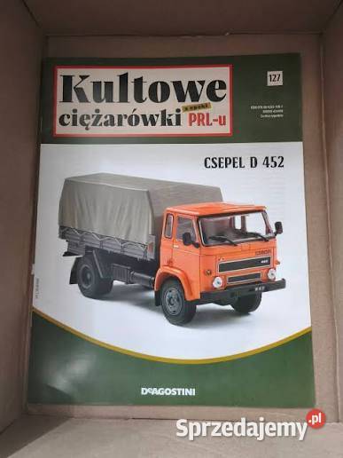 CSEPEL D452 Nowy model Kultowe Ciężarówki PRL Kolekcje Płock