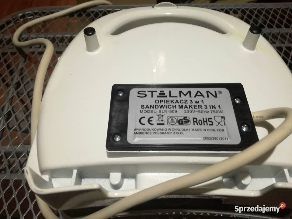 Gofrownica opiekacz do kanapek płytki grillowe Kampinos