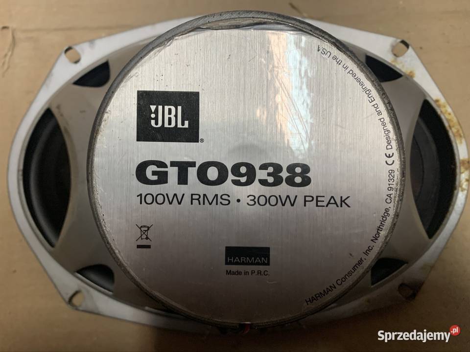 GTO938 głośnik 6x9 głośniki JBL harman Szczecin sprzedam
