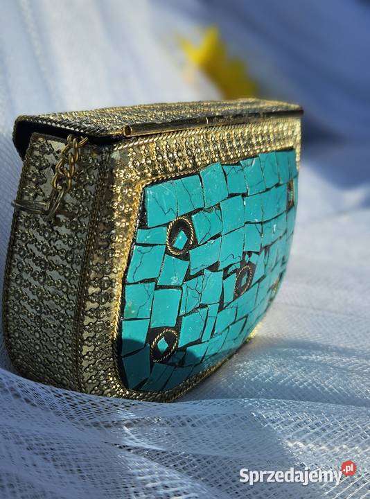 Mała torebka orientalna boho bohemian kopertówka Szczecin sprzedam