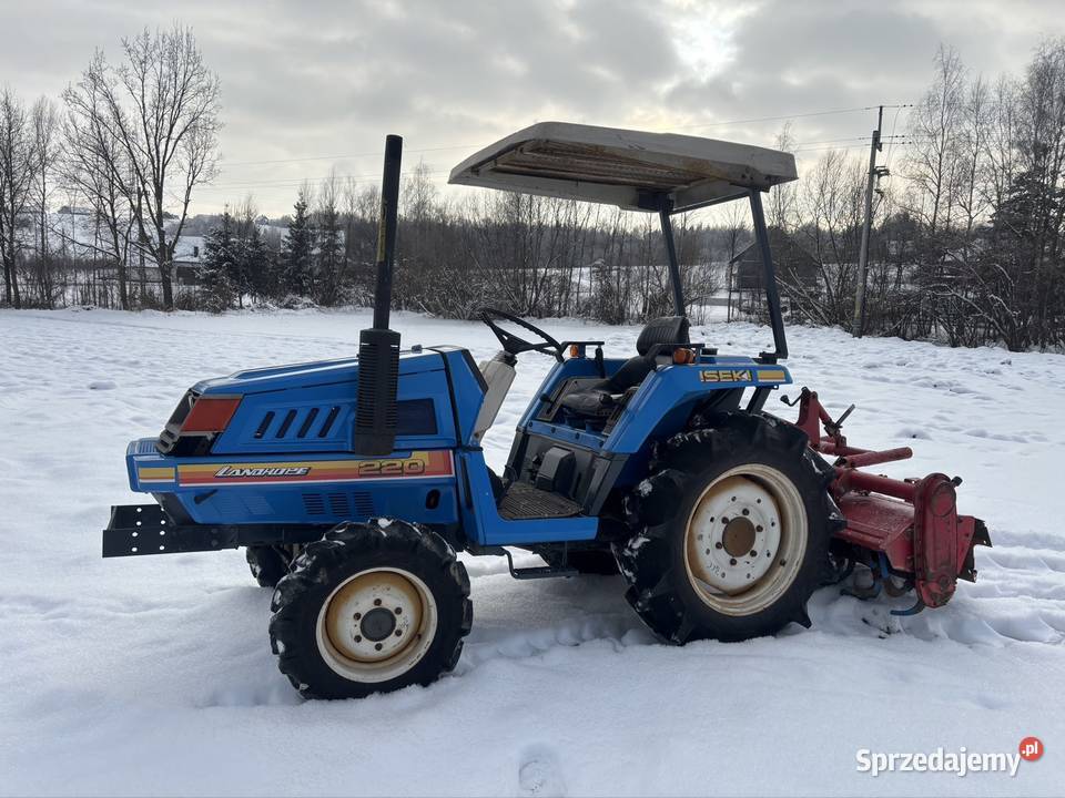 Japoński traktor Iseki tu 220 22 konie 4x4 Iseki Dziekanowice
