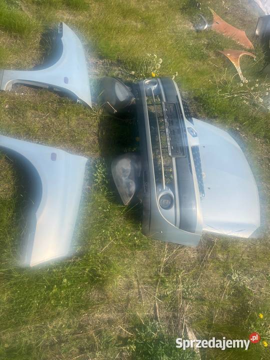 Kompletny przod renault clio 2 lift srebrny