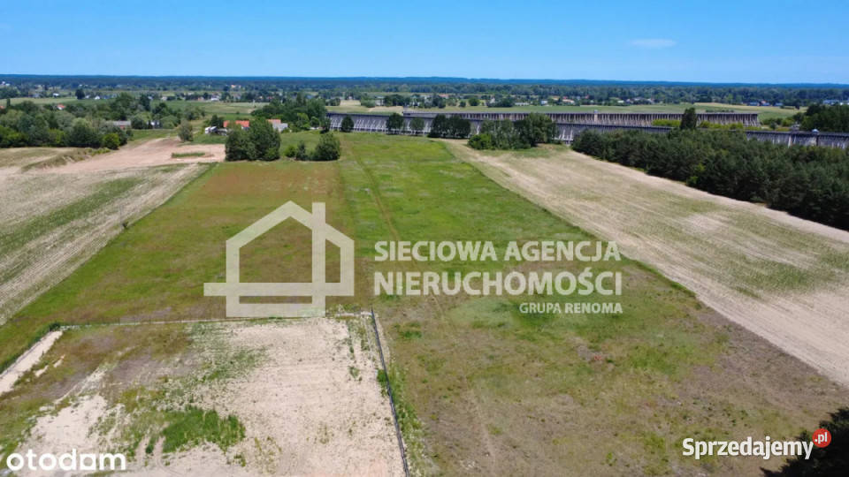 sprzedaży działki 1076m2 Ciechocinek 30m
