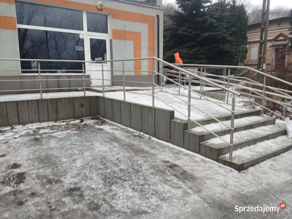 Balustrady poręcze kwasoodporne z demontażu Bydgoszcz