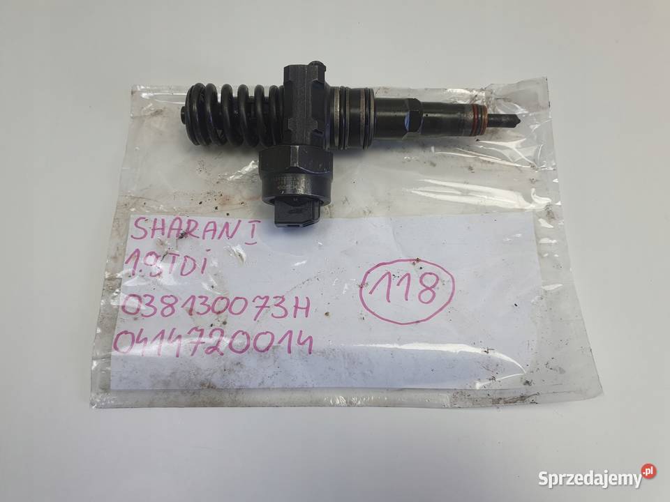 WTRYSKIWACZ VW Sharan Alhambra Galaxy 19 TDI osobowe Chełm sprzedam