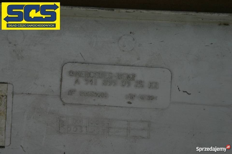 MERCEDES ACTROS LISTWA SCHOWKA DOLNEGO ciężarowe Bieleń