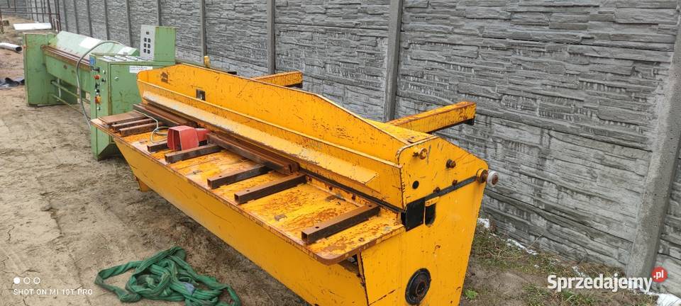 Giętarka gilotyna Iława