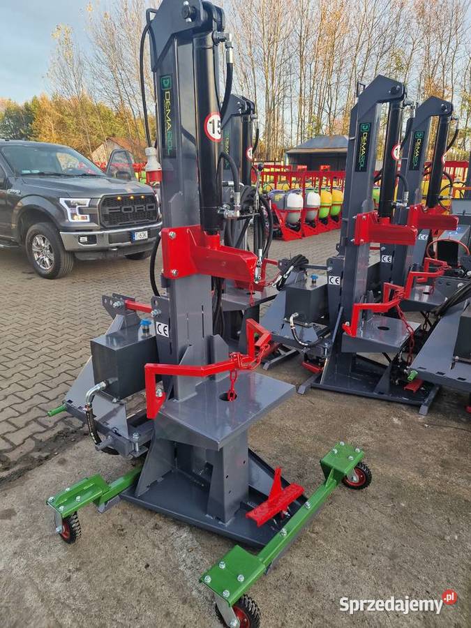 Łuparka do drewna pionowa 20t hydrauliczna naped Nowa Dęba
