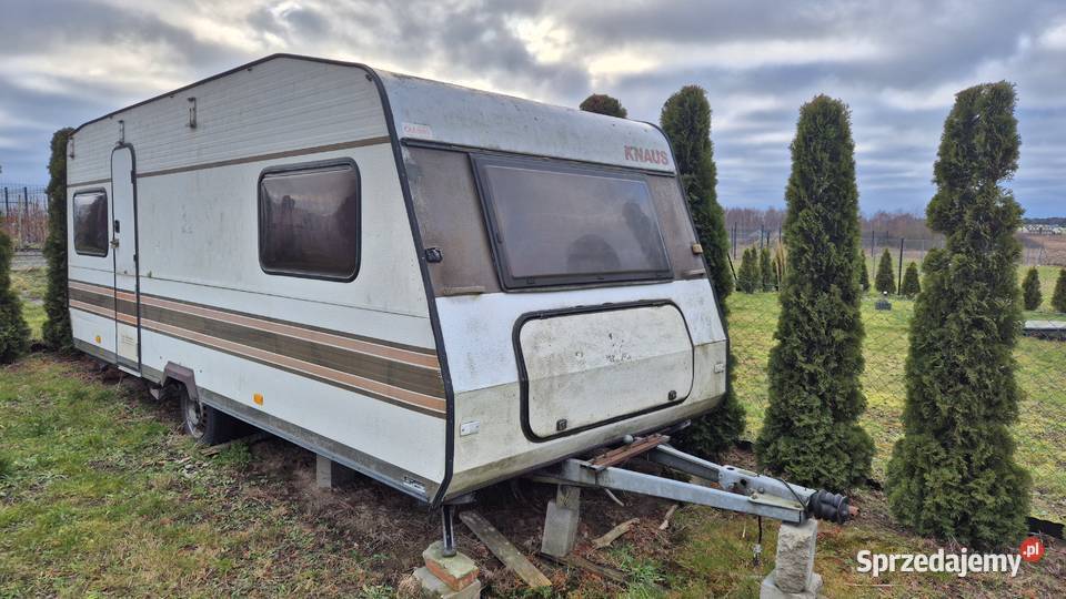 Syndyk sprzeda przyczepę KNAUS SUEDWIND 530 Cisowo sprzedam