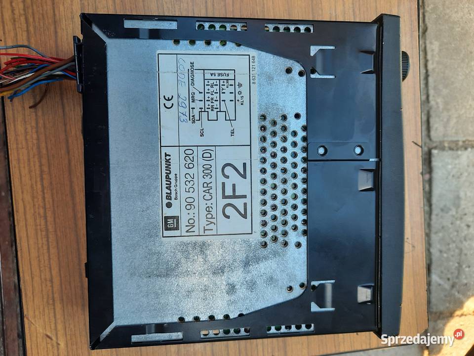 Sprzedam radio BLAUPUNKT CAR 300 Radioodtwarzacze wielkopolskie Turek