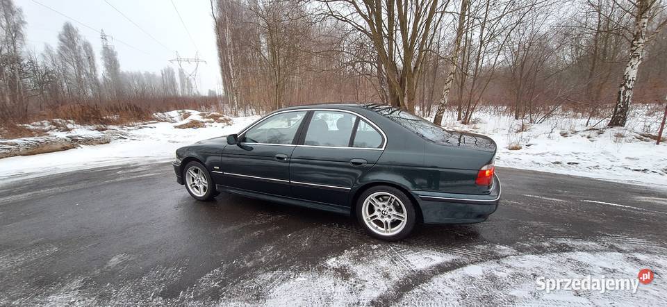 BMW Seria 5 E39 Sedan 535i V8 245 1999r elektryczne szyby Łódź