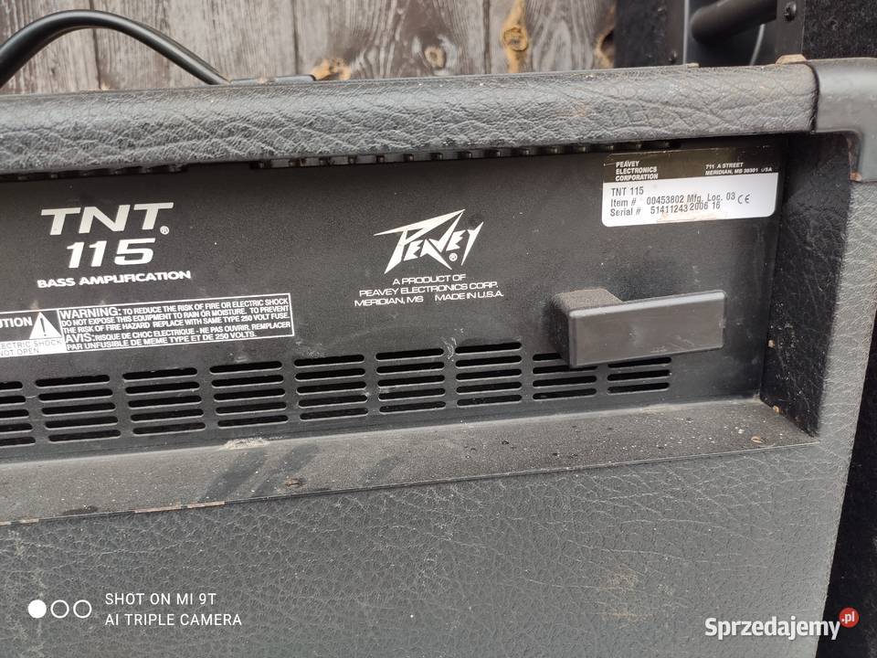 Zestaw nagłośnienia PEAVEY TNT 115 Białystok