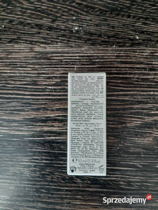 Oriflame Oczyszczający olejek Love Nature Kosmetyki śląskie Sosnowiec sprzedam