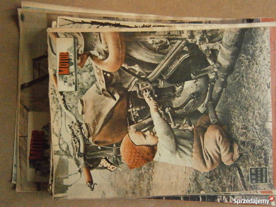 Czasopismo Motor roczniki lata 50 Rok wydania 1957 Kraków