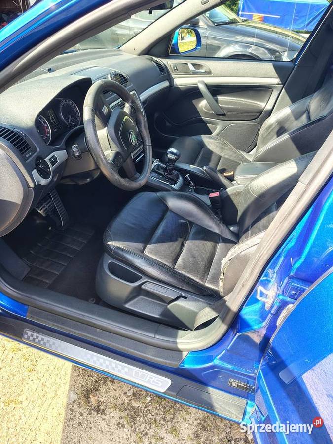 Skoda VRS w automacie kurtyny powietrzne Trojanów