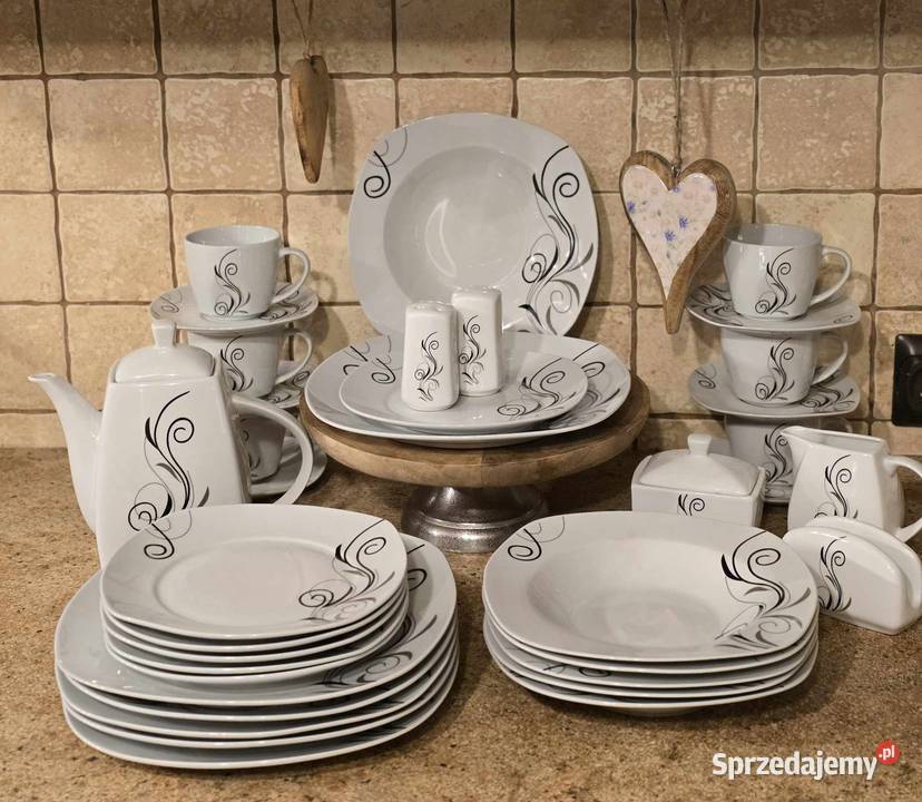 Zestaw obiadowy 38 el Kamienica