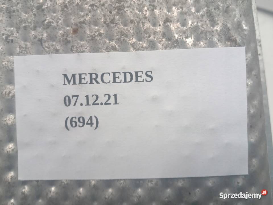 OSŁONA TERMICZNA TŁUMIKA MERCEDES AMG 55 CLS 219 Nowy Tomyśl