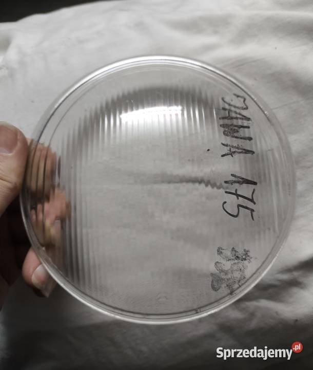 Szkło lampy przedniej prawdopodobnie z motocykla małopolskie Wolbrom