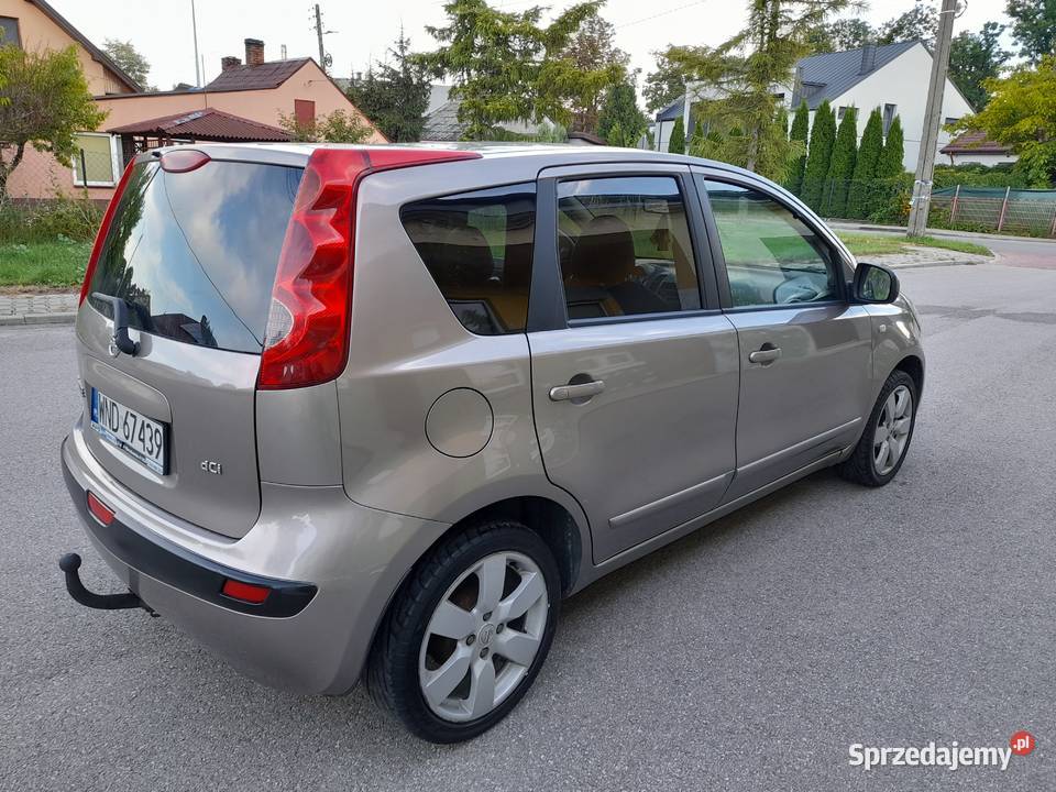 Nissan Note 15 dci zadbanyhakklima sprawna 246 Siedliszcze-Osada