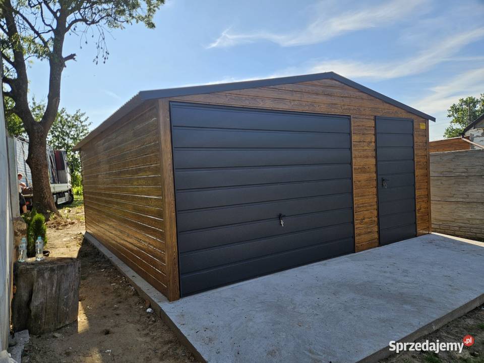 5x6 Garaze Blaszane Garaż Blaszany Blaszak Sprzedaż śląskie Częstochowa