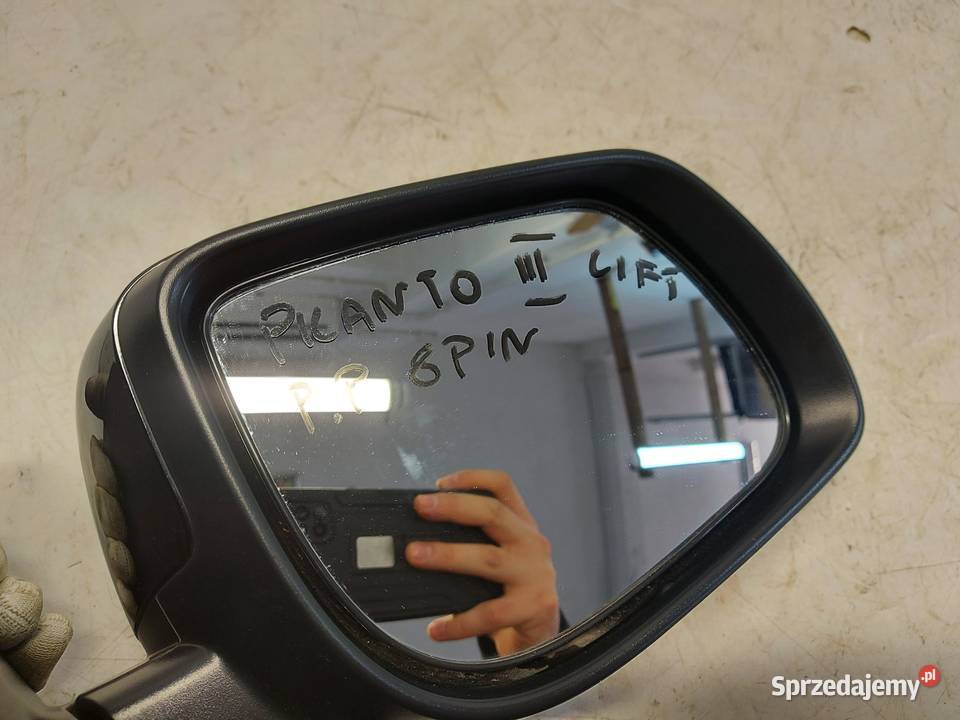 Kia Picanto IV III LIFT 2025 lusterko prawe 8pin