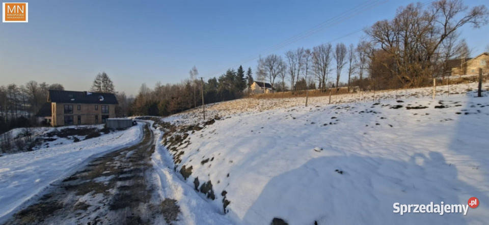 Działka 1638m Krzywaczka utwardzona