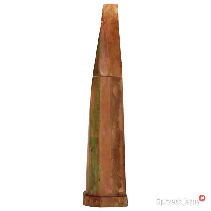 Drewniana szafka w kształcie łódki 39x27x127 Warszawa