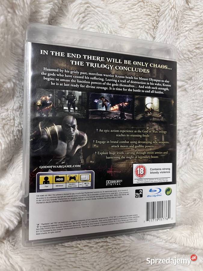 God of War III na PlayStation 3 Zabrze