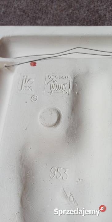 Kafel ceramiczny Patefon Sygnowany Jie Gantofta pomorskie Gdańsk