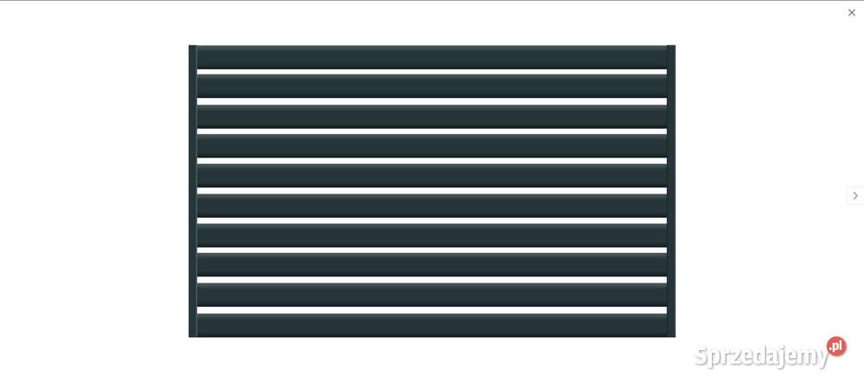 Przęsło Wall 120 238m120m ANTRACYT metal Zamość