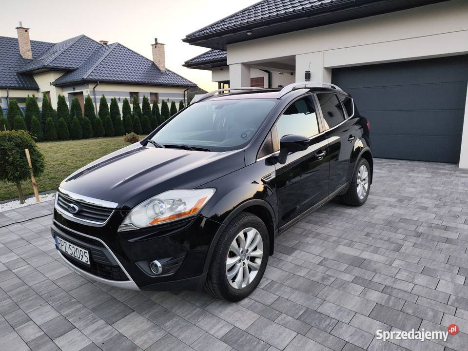 Ford Kuga 4x4 20 TDCi 139 Przebiegu Full czarny Kańczuga sprzedam