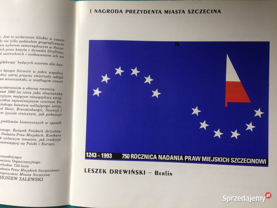 3446 750 Rocznica Nadania Praw Miejskich Antykwariat Antykwariat Szczecin sprzedam
