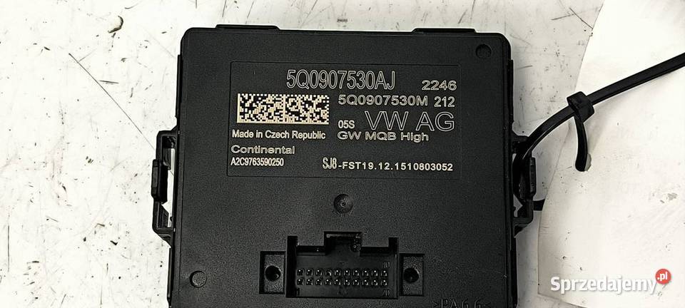 MODUŁ VOLKSWAGEN PASSAT B8 RLINE 5Q0907530AJ kujawsko-pomorskie Lipno