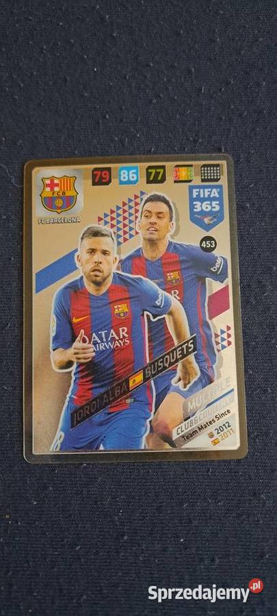 Karta panini FC Barcelona 5 lat+ Pozostałe Rzeszów