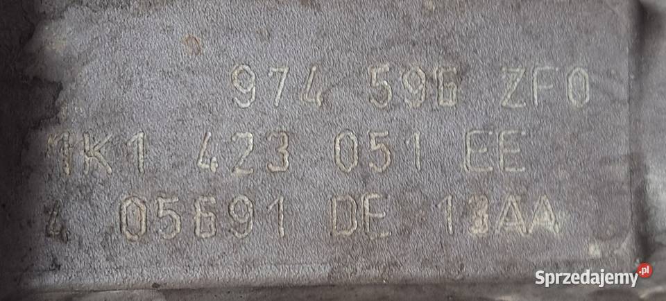 Maglownica ZF VW Golf 5 6 Audi A3 8P Octavia II osobowe Przekładnie kierownicze Mielęcin