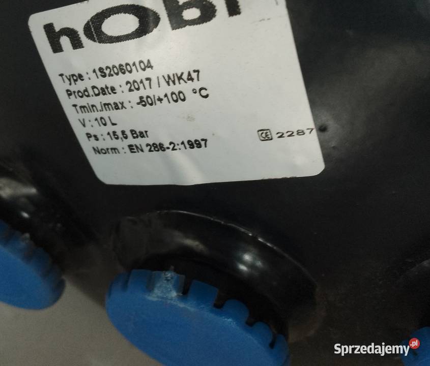 1S2060104 ZBIORNIK POWIETRZA 10L 205X350 DB Motoryzacja Olsztyn