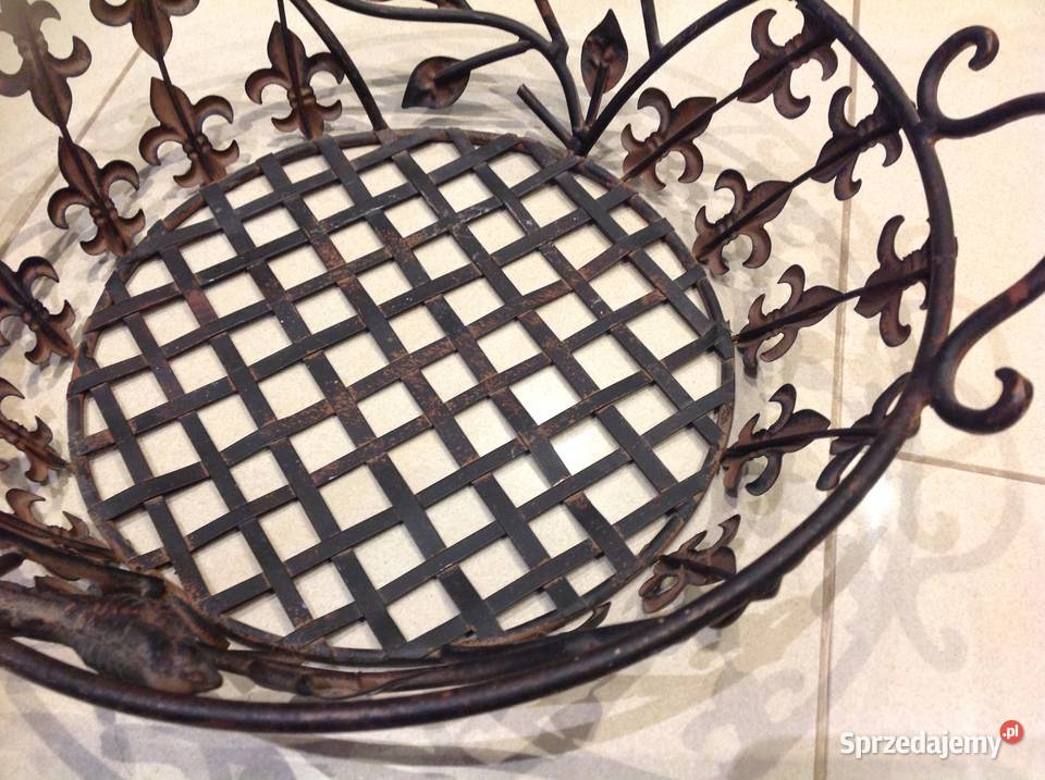 Koszyk Patera Metalowa Metaloplastyka Nowa Sól sprzedam