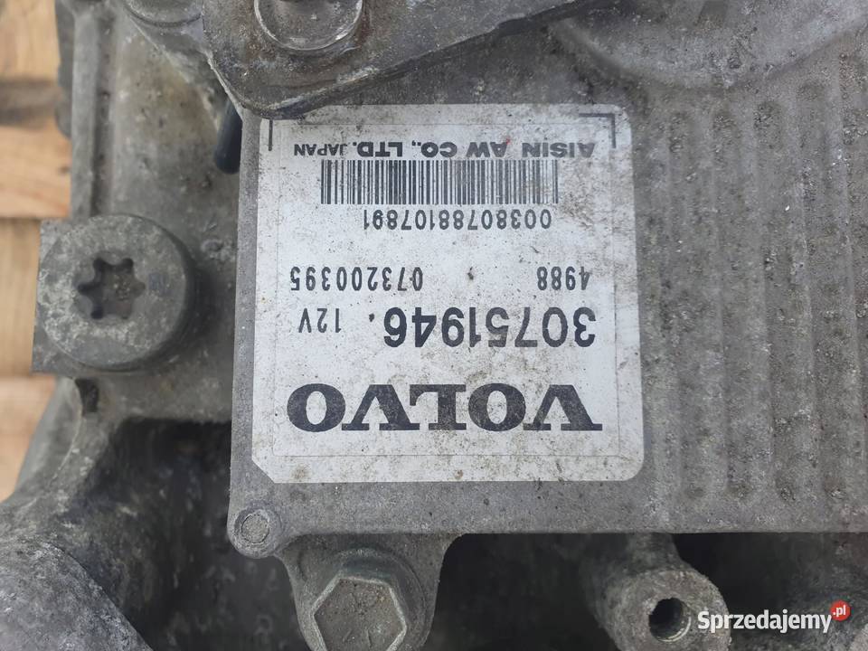 AUTOMATYCZNA SKRZYNIA BIEGÓW Volvo S80 25 T Skrzynie biegów manualne Chełm
