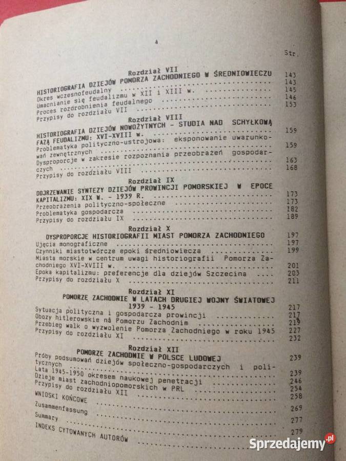 3217 Historiografia Zachodniopomorska 1945 1985 Szczecin