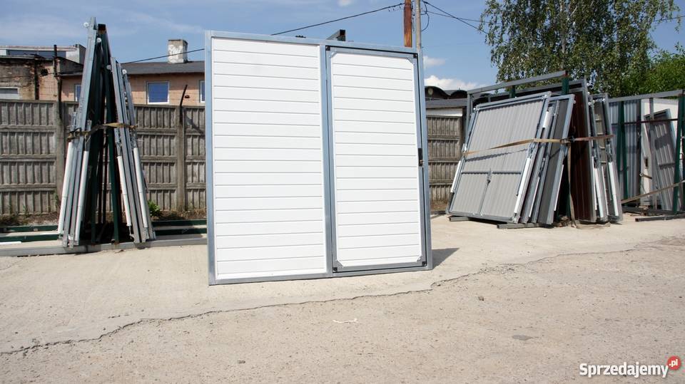 BRAMA garażowa UCHYLNA bramy garażowe brama Płońsk