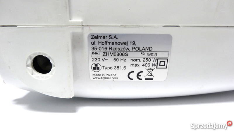 MIKSER ZELMER ZHM0806S OKAZJA Dęblin sprzedam