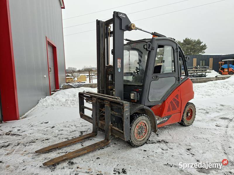 Wózek widłowy LINDE H40T02 4t LPG 34m 55kW Linde Warszawa