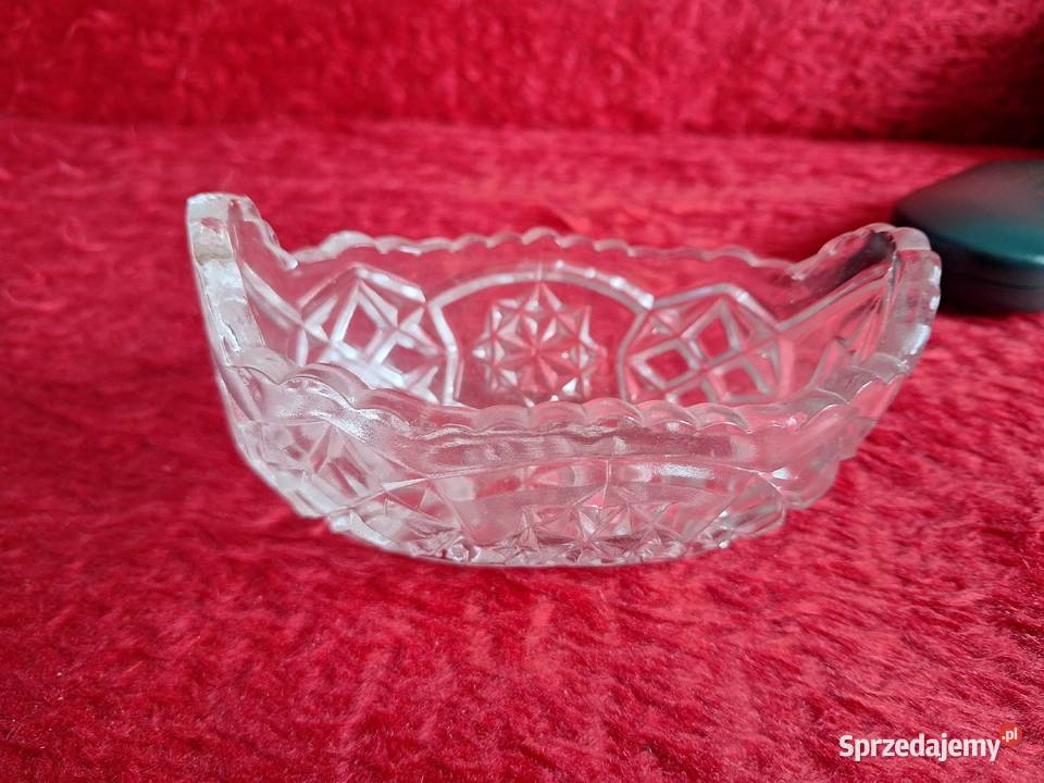 Koszyk kryształowy PRL Piaseczno